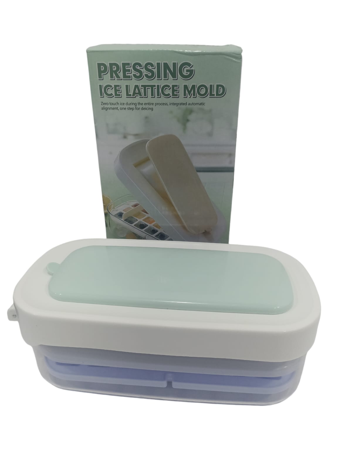 CAJA DE MOLDE DE HIELO TIPO PRENSA